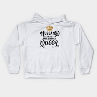 Husband Of The Birthday Queen Women Bday Party Gift For Her T-Shirt Kids Hoodie